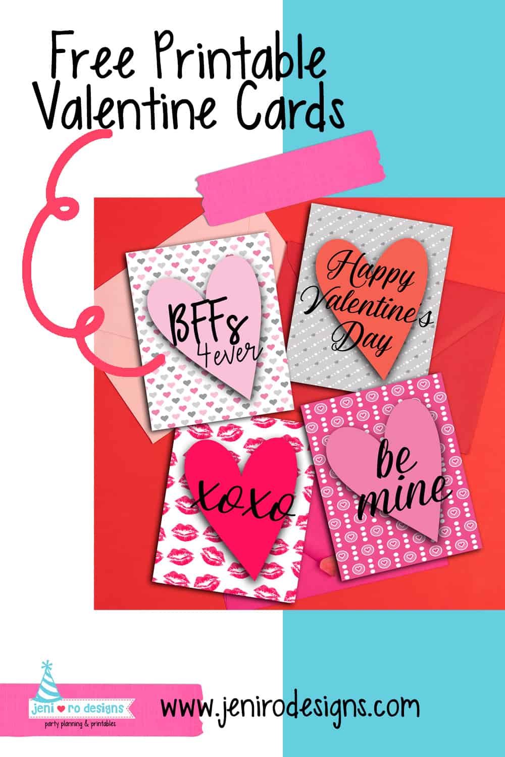 Printable Valentine's cards and more Freebies in the FPL