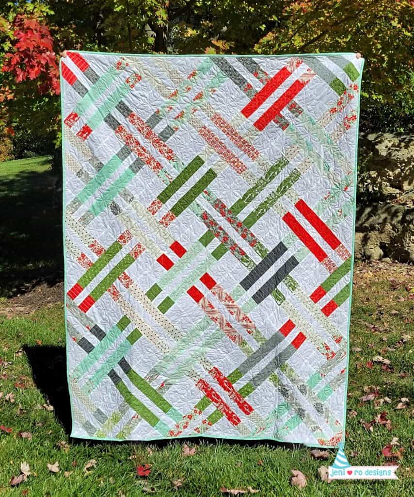 christmas quilts jelly weave